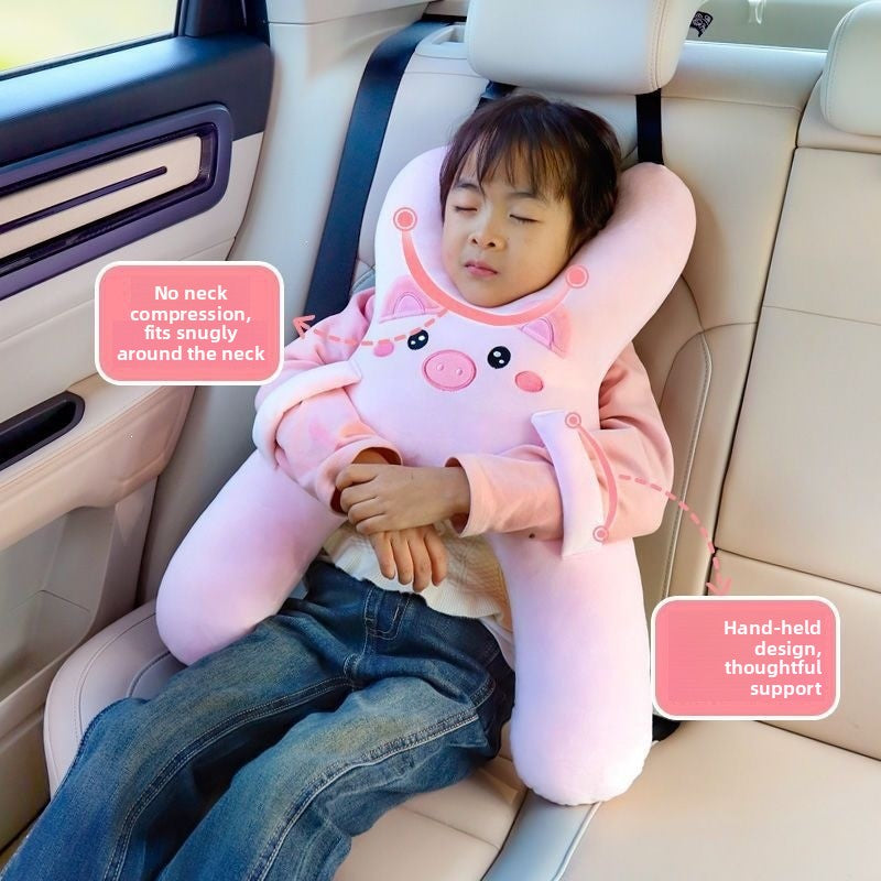 Children Car Pillow Headrest Lumbar Support