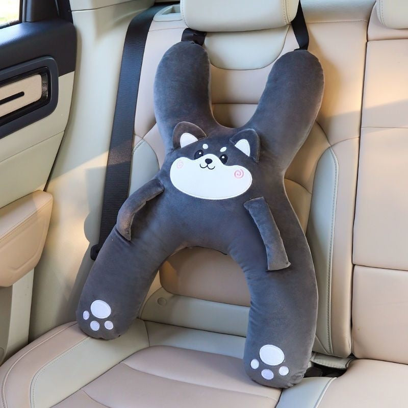 Children Car Pillow Headrest Lumbar Support