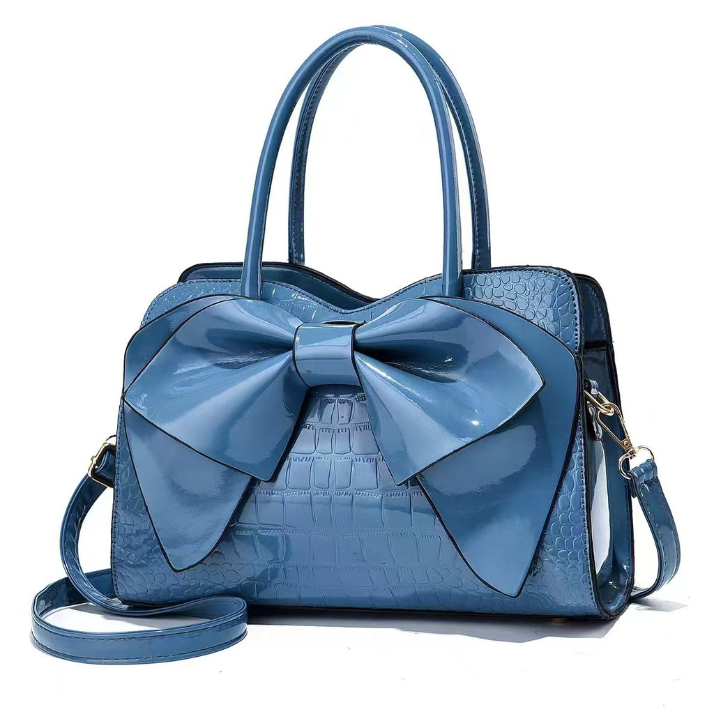 Bow Detail PU Handbag