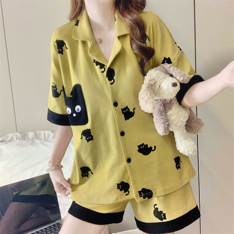 Short Sleeve Shorts Home Clothes