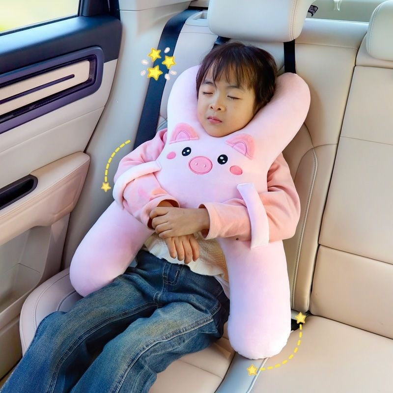 Children Car Pillow Headrest Lumbar Support