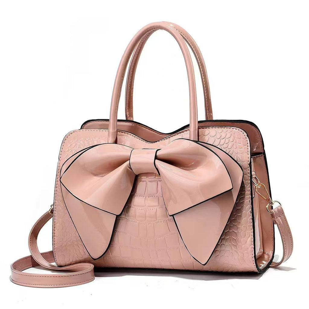 Bow Detail PU Handbag