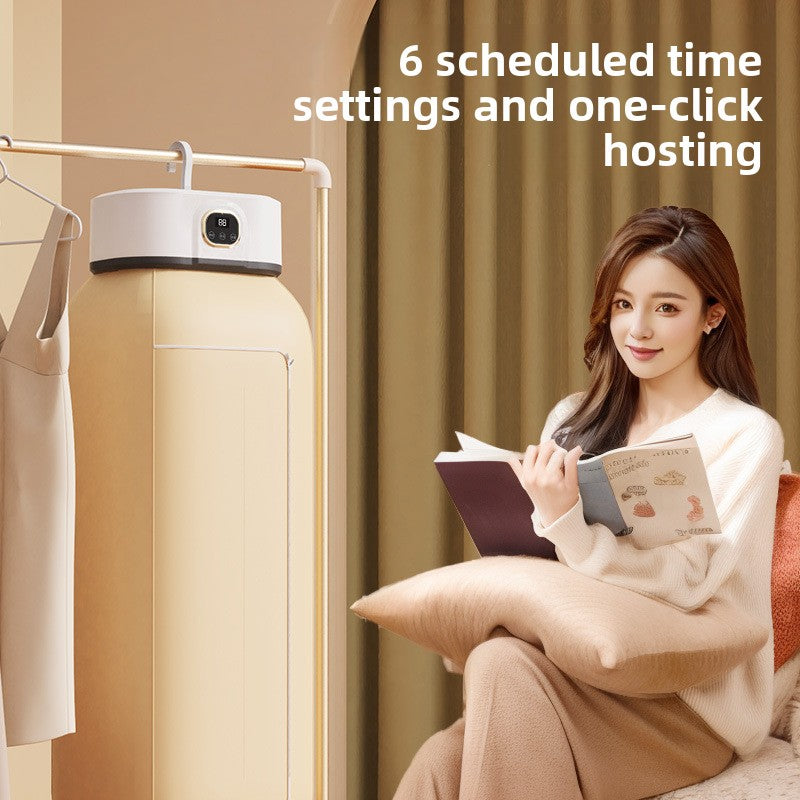 Foldable Clothes Dryer with Disinfection Function