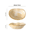 Japanese Ceramic Oyster Dish for Dining