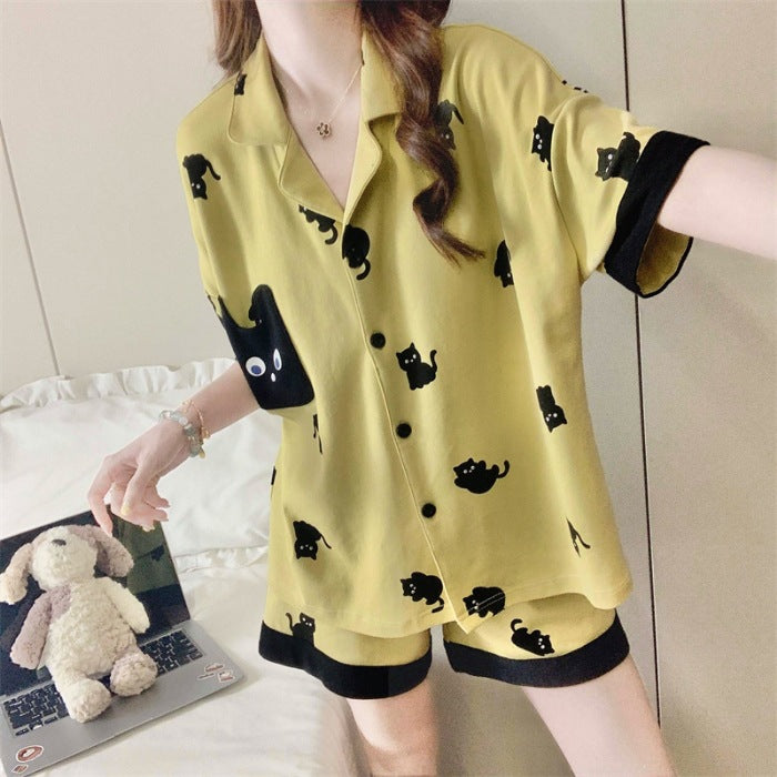 Short Sleeve Shorts Home Clothes