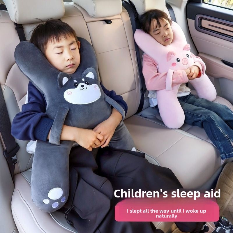 Children Car Pillow Headrest Lumbar Support