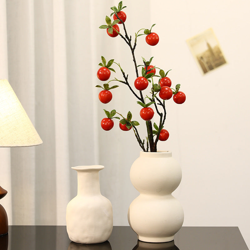 Plain embryo ceramic vase