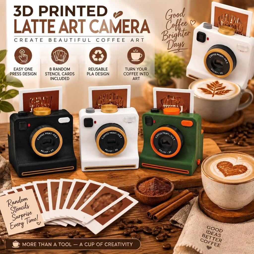 3D Printed Camera that Prints on Co???????3D????