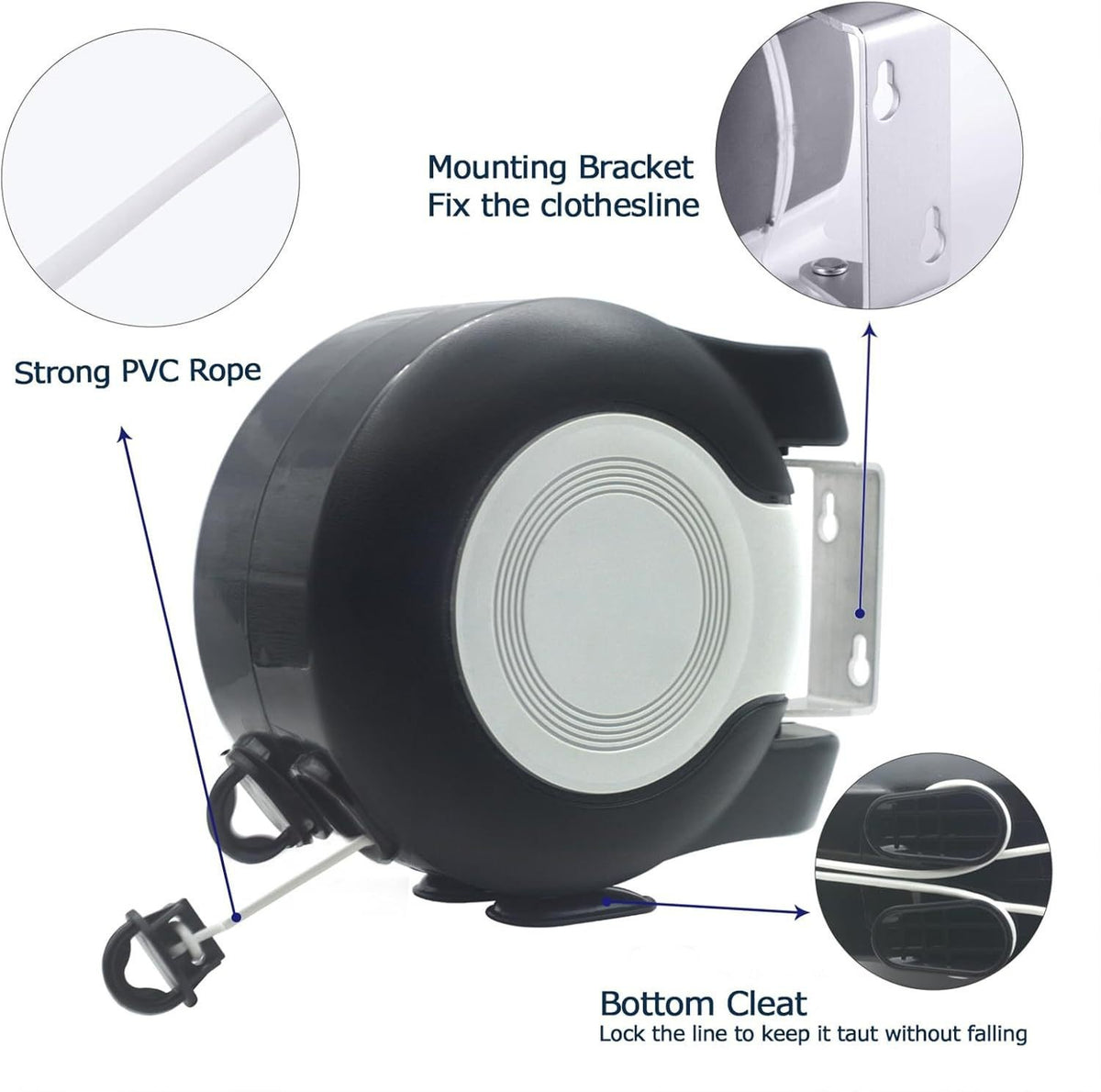 Retractable Dual Line Clothes Dryer