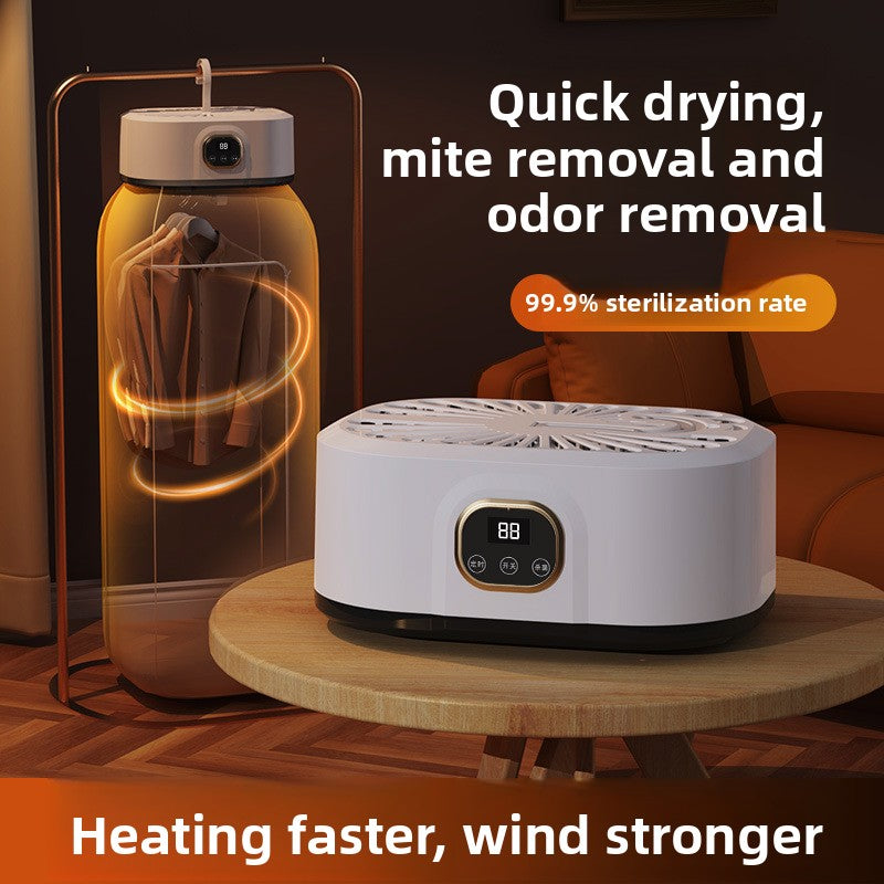 Foldable Clothes Dryer with Disinfection Function