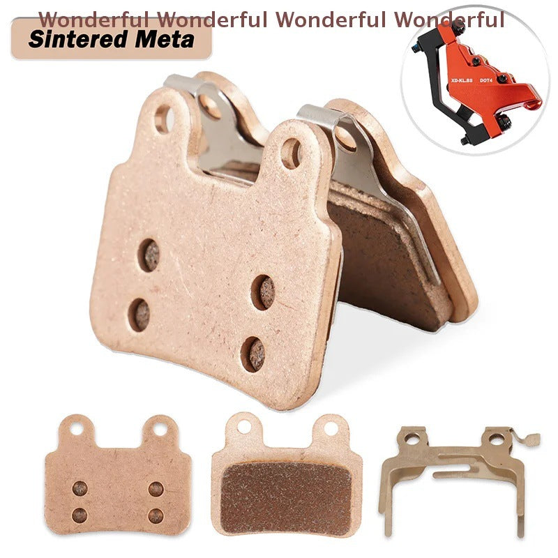 Rose Gold Sintered Brake Pads for Electric Vehicles and Motorcycles